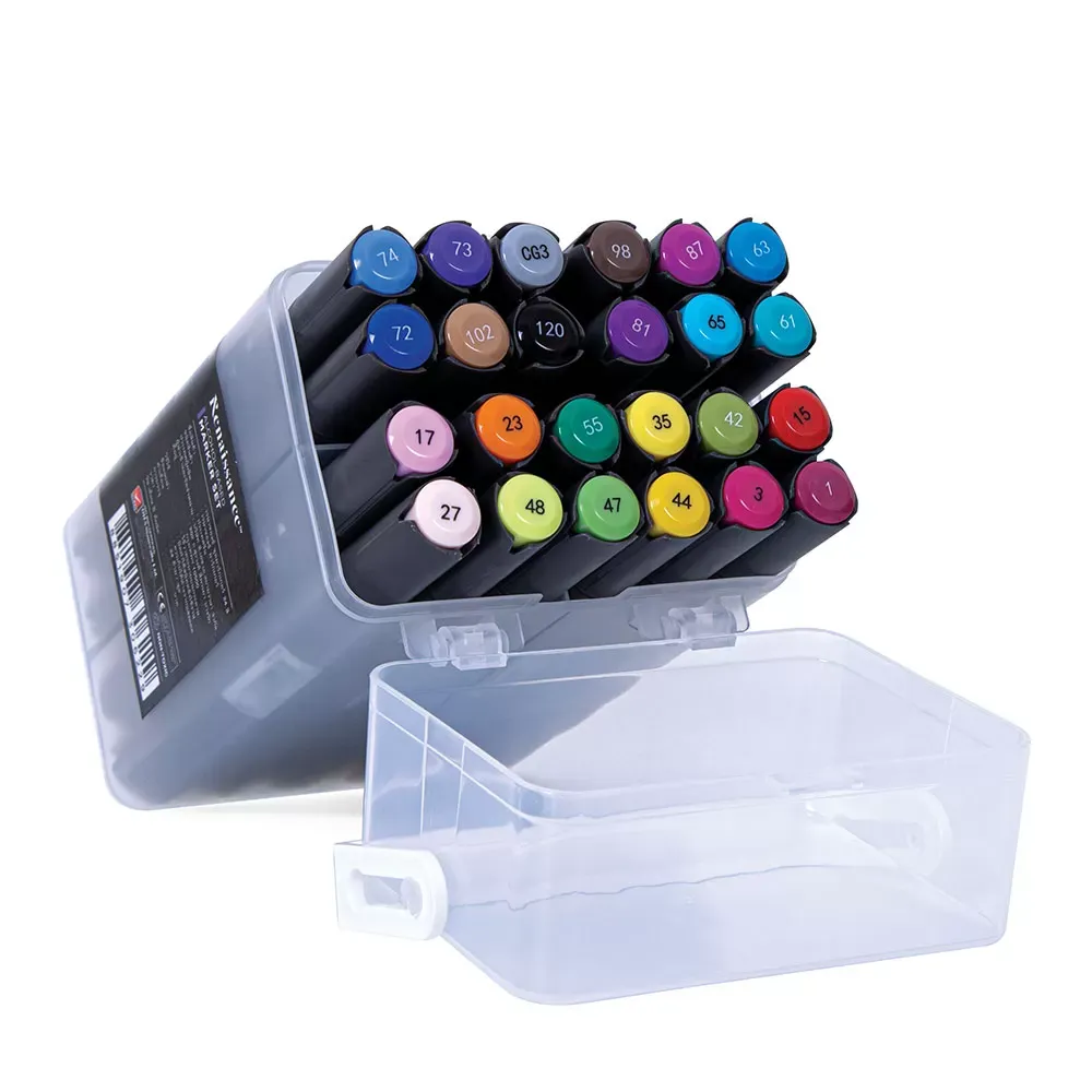 Tussisetti 24 kpl perusvärit