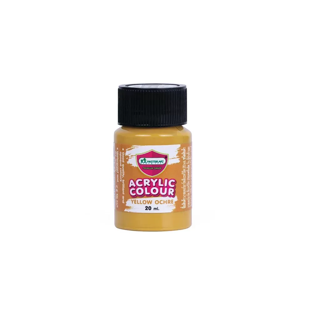 Akryylimaali 20 ml, Yellow Ochre