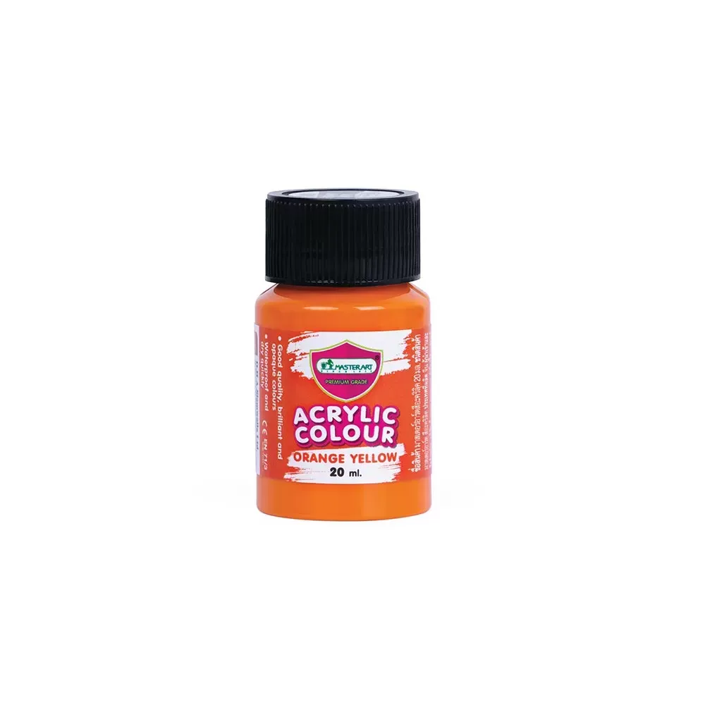 Akryylimaali 20 ml, Orange Yellow