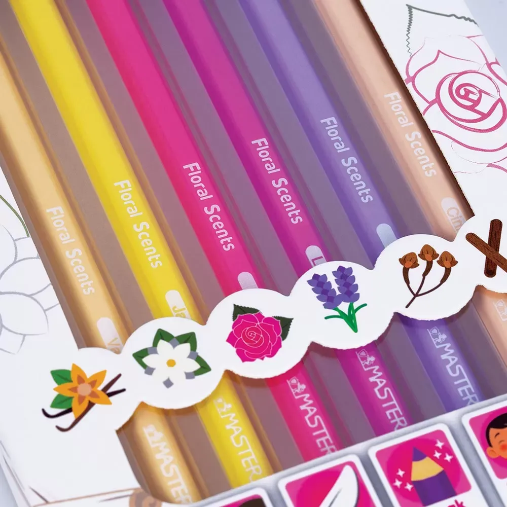 Tuoksukynät 6 kpl, Floral