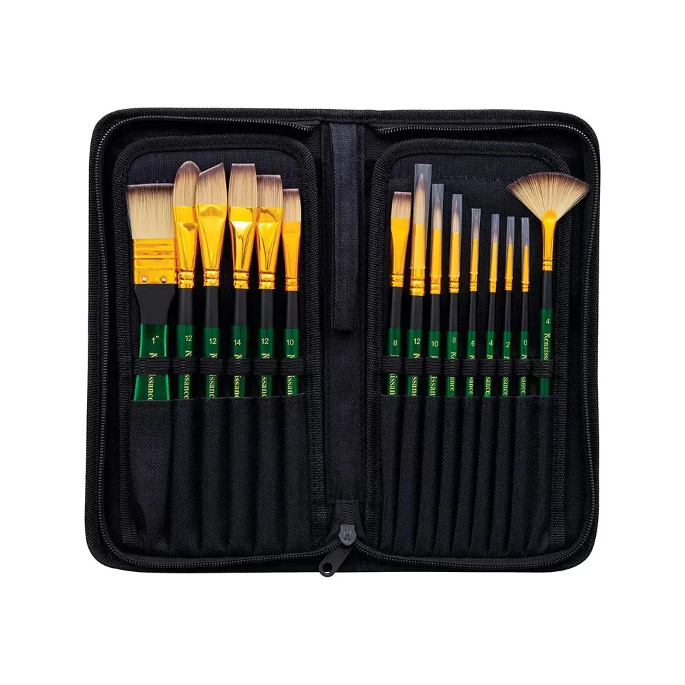 Sivellinlajitelma 15-osainen + kotelo