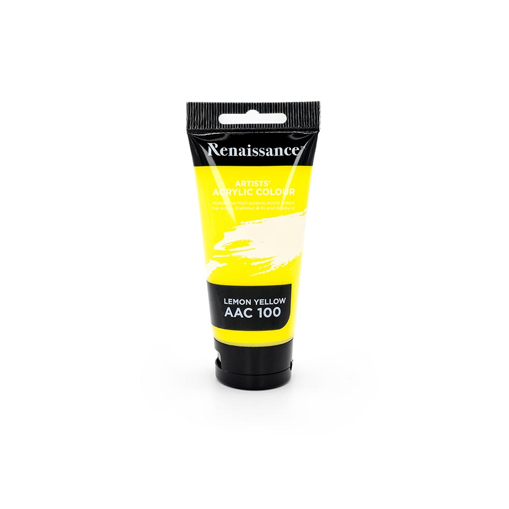 Akryyylimaali 75 ml, Lemon Yellow