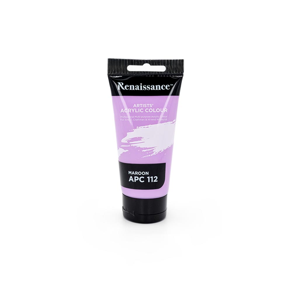 Akryylimaali 75 ml, Maroon