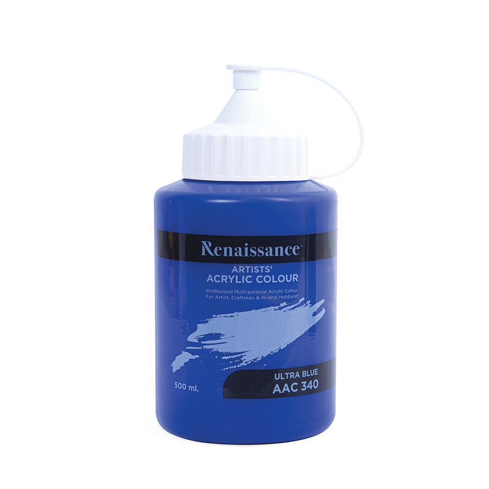 Akryyylimaali 500 ml, Ultra Blue